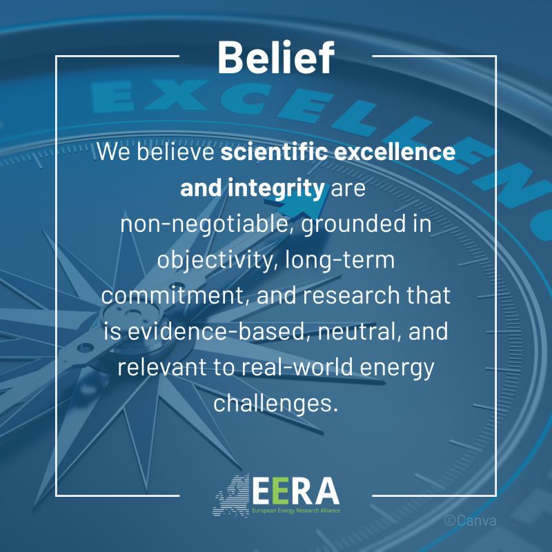 EERA’s beliefs in action: Scientific excellence and integrity are non-negotiable 