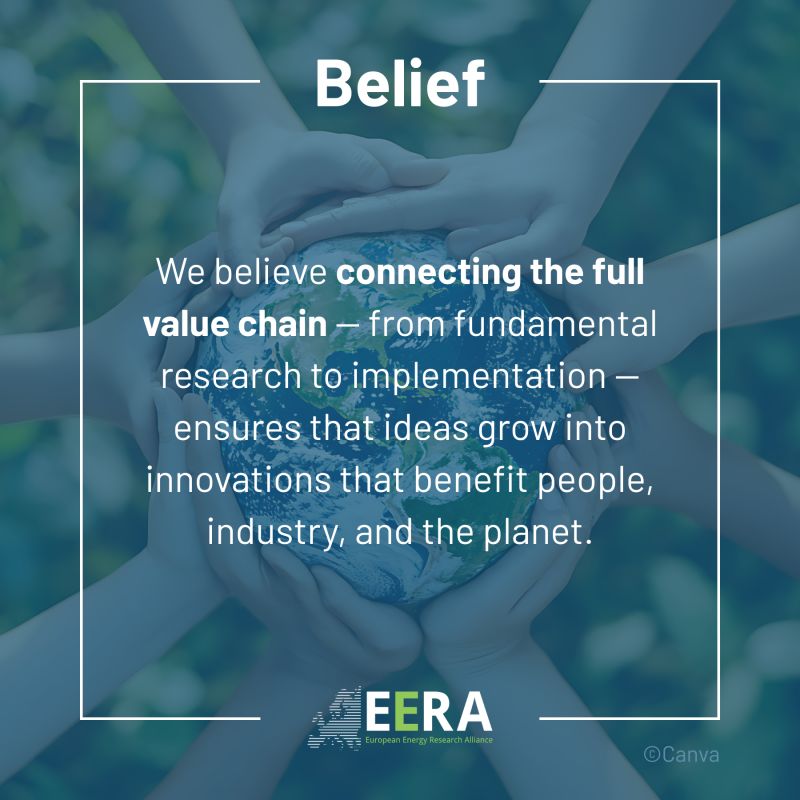 EERA's belief in action: connecting the value chain