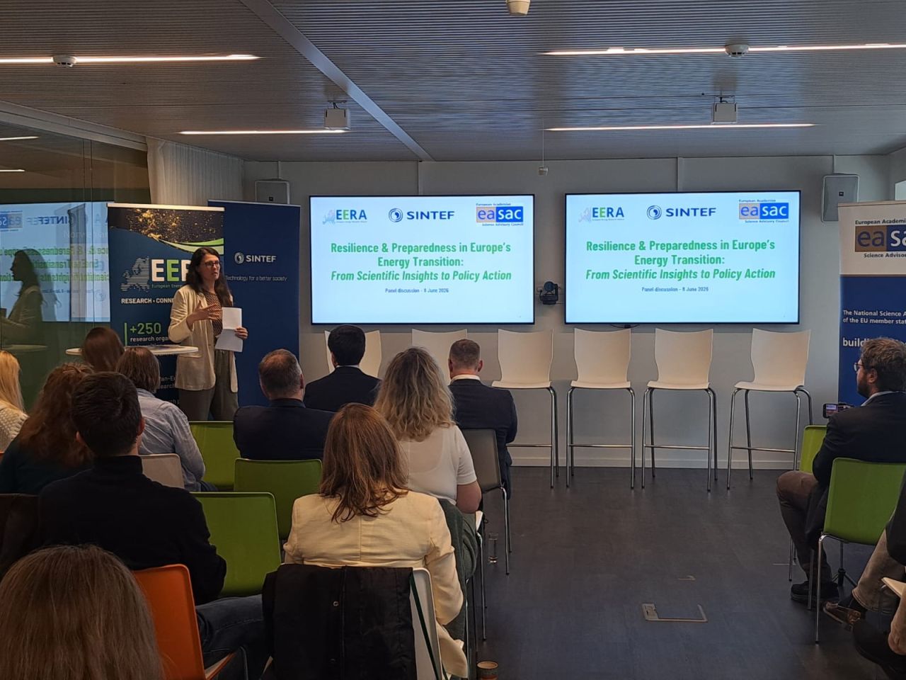  Rosita Zilli, EERA Policy Director, is moderating the event 