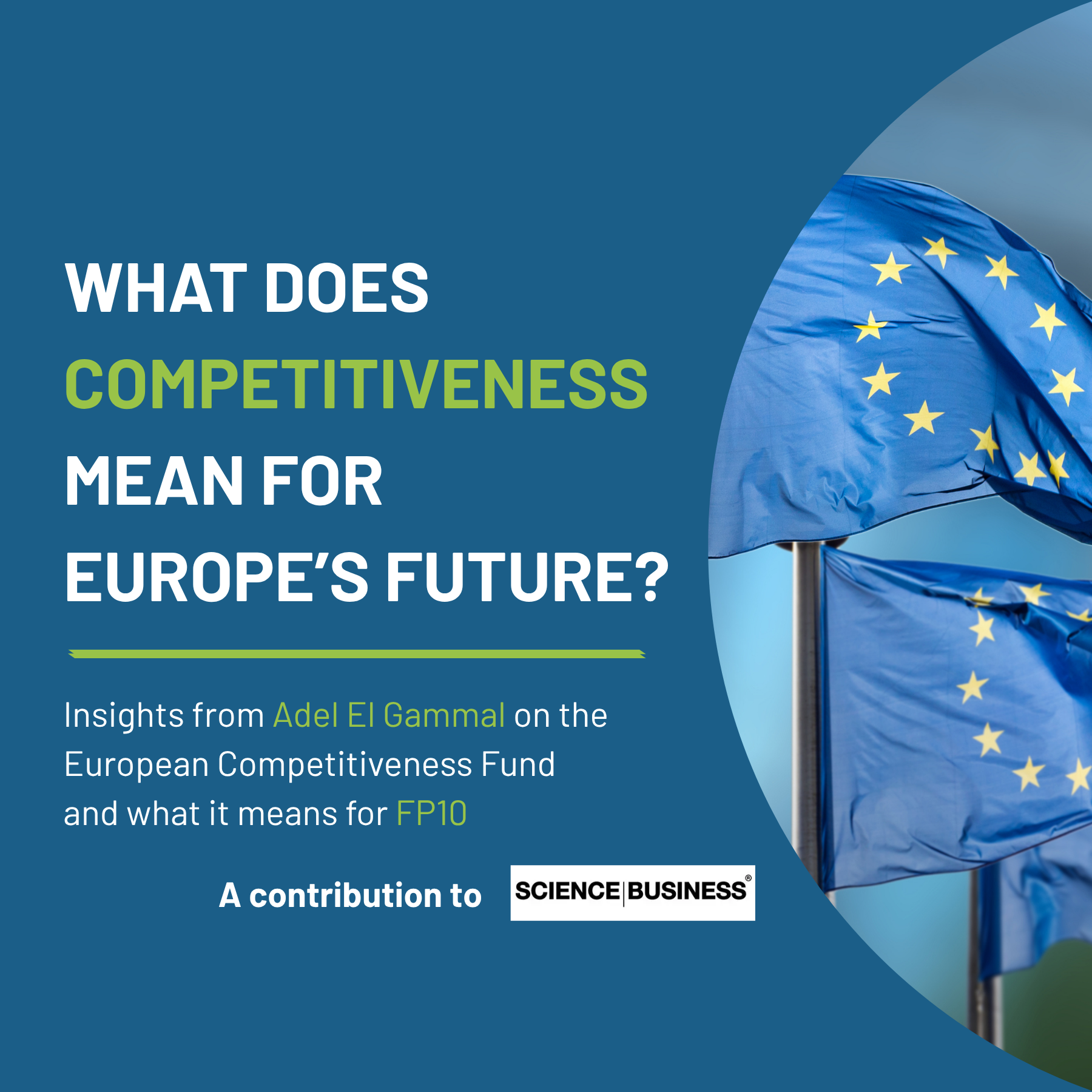 EERA Perspective on the European Competitiveness Fund