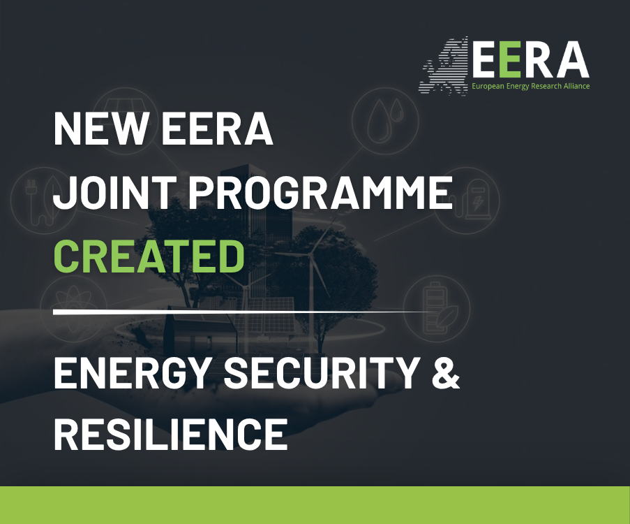 EERA launches new Joint Programme on Energy Security and Resilience