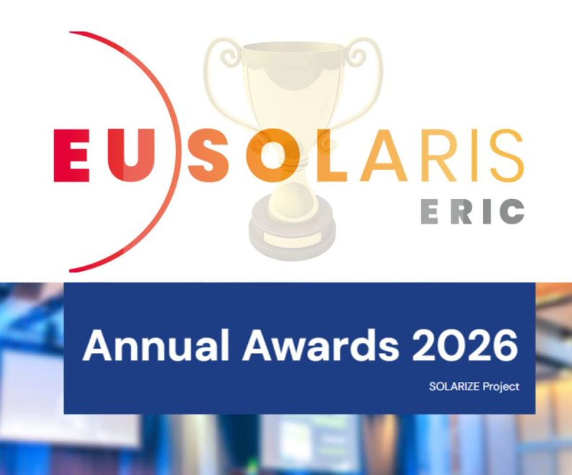 EU-SOLARIS Annual Awards 2026 - Apply until 30 April!